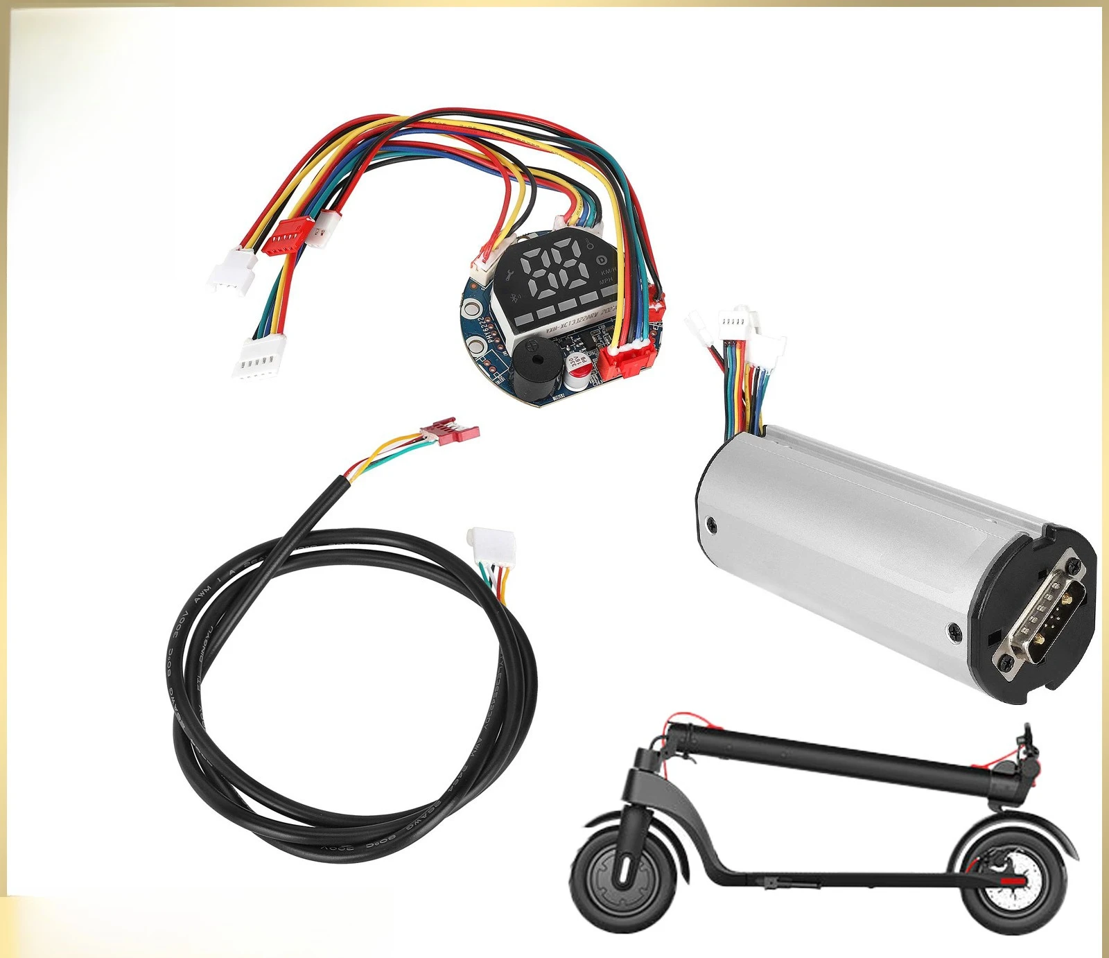 Electric scooter 36VX7 X8 X9 instrument controller cable main board board accessories