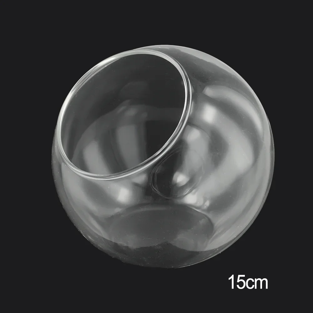 

Стеклянный террариум-подсвечник, 1 шт., с открытым горлышком, термостойкий, ваза, устойчивая к термошокам