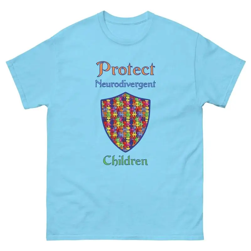 Protect Neurodivergent Children Autism ASD Neurodiversity T-Shirt