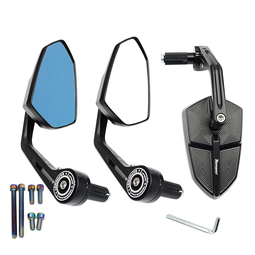 For Z250 Z300 Z400 Z650 Z750 Z800 Z900 Z1000 Z650RS Motorcycle Black 7/8