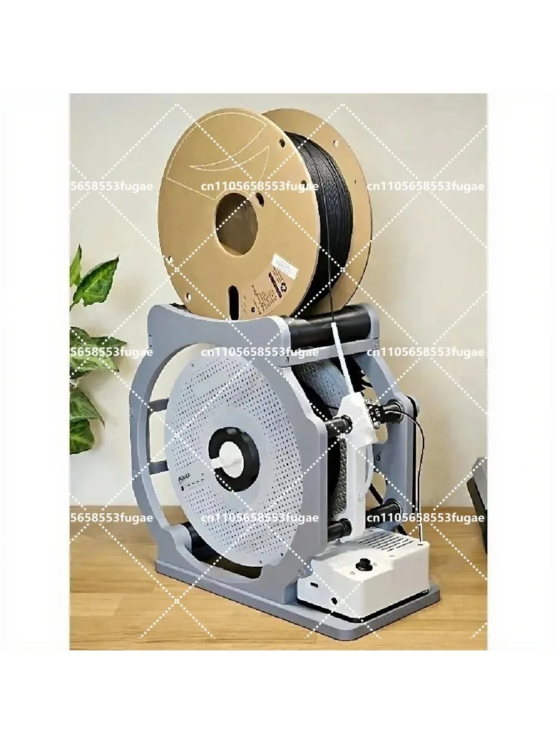 3D Printing Filament Respooler Winder Tool, Consumables Finishing Accessory for Efficient Spooling