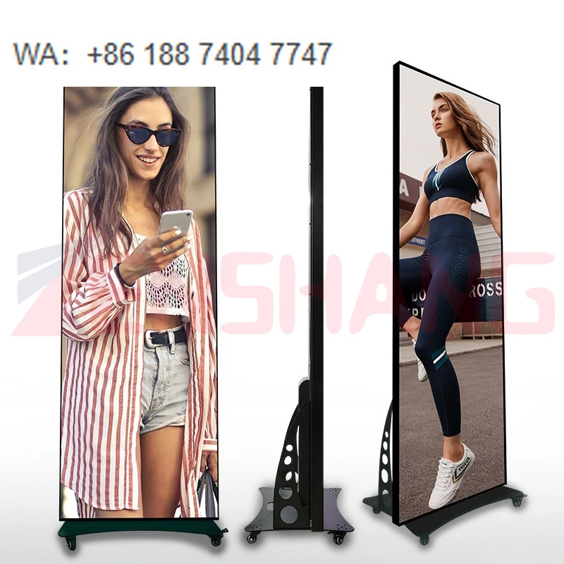 

Led Poster Display Standing P5 LED Display Screen Custom Poster for Advertising Promotional Business