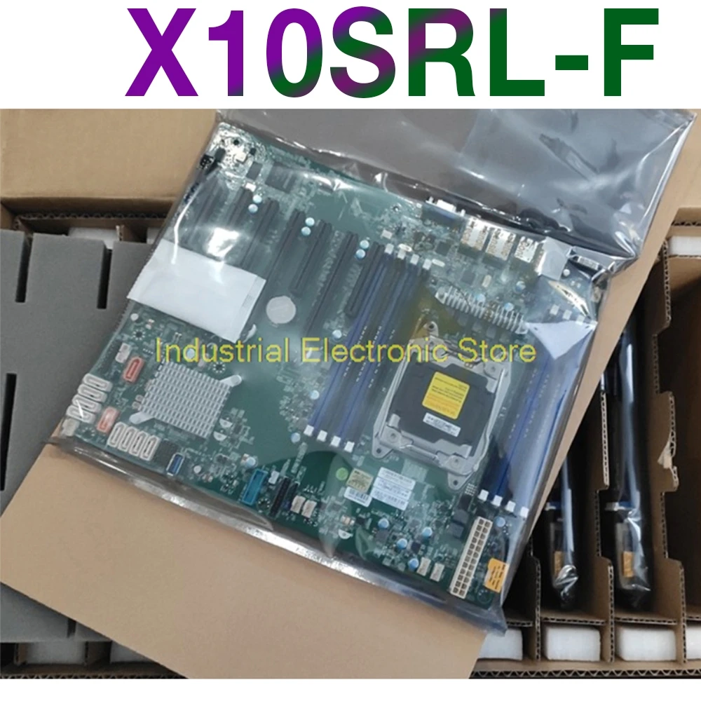 

X10SRL-F For Supermicro Server Motherboard LGA2011 E5-1600/2600 V3/V4 Family DDR4 ECC 7 PCI-E Slots