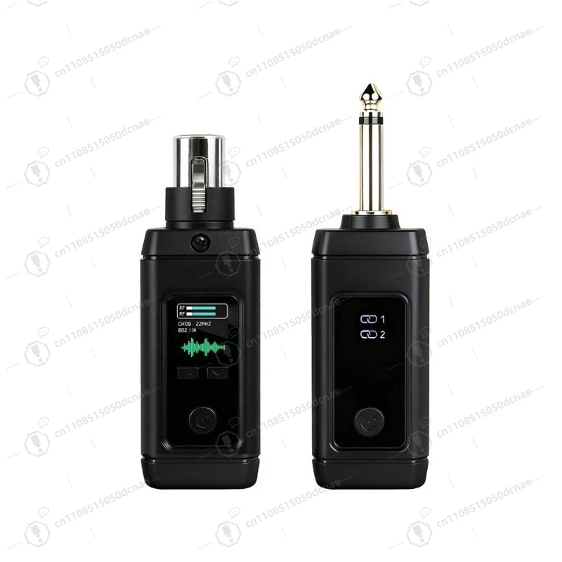 2.4G Wireless Microphone Transmitter Receiver System for Dynamic Handheld Mic Musical Instrument