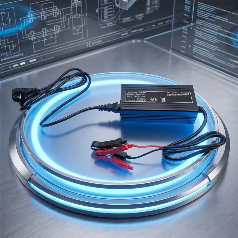 N93RNEW! Smart Lifepo4 14.6V 20A High Power Fast Charging Battery 110/220V EU PLUG Lithium Battery
