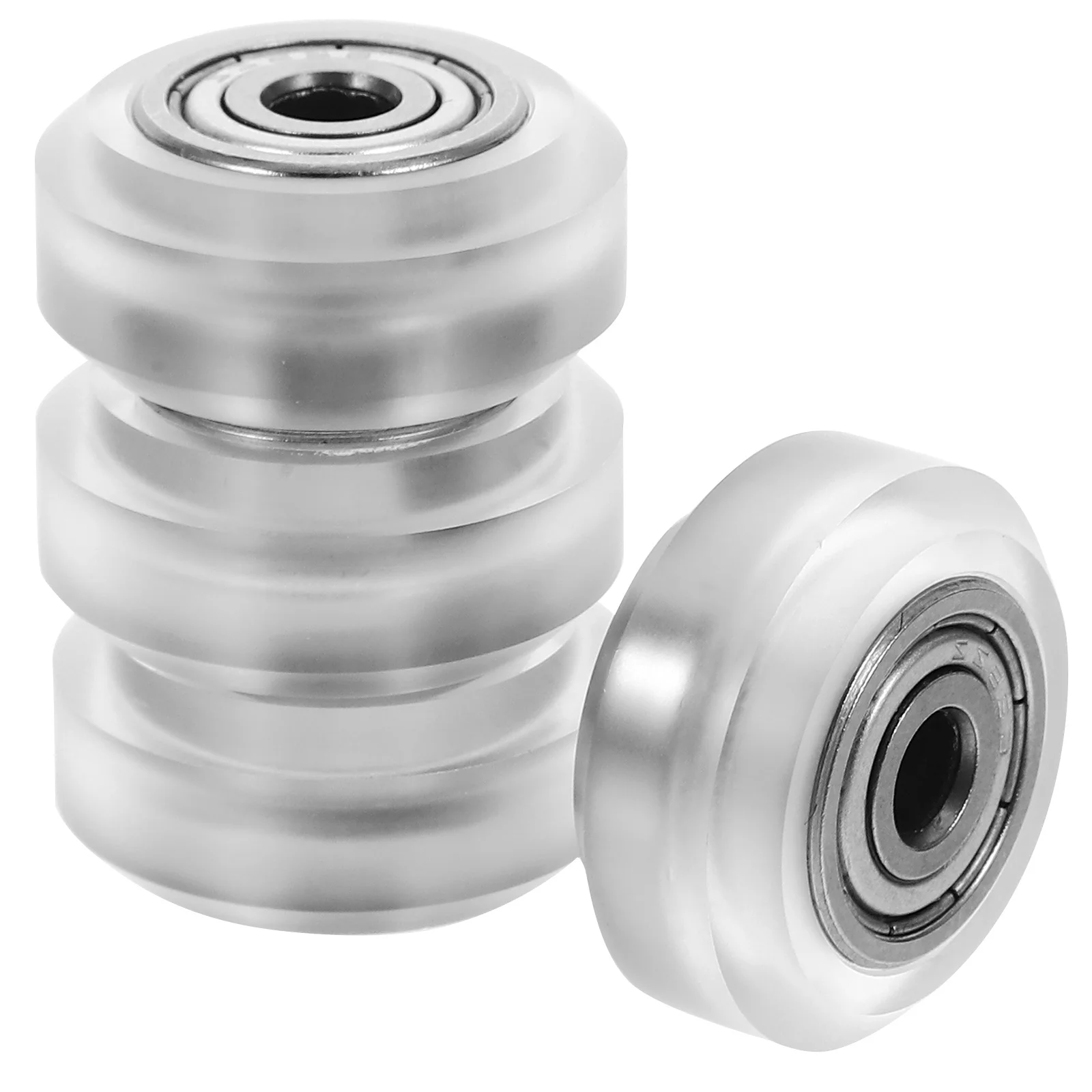 

4Pcs Heavy Duty Bearing Wheels Printer Pom Pulley Wheels Stable Performance 3D Printer Accessories Replacement