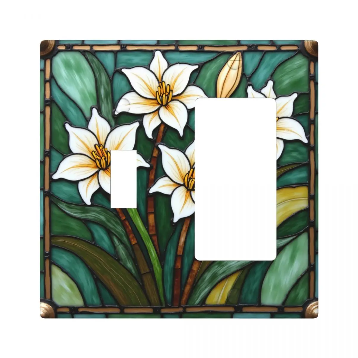 

Настенная панель, декоративная пластина выключателя света, крышка переключателя, электрическая розетка, крышка розетки, 2 группы Rocker