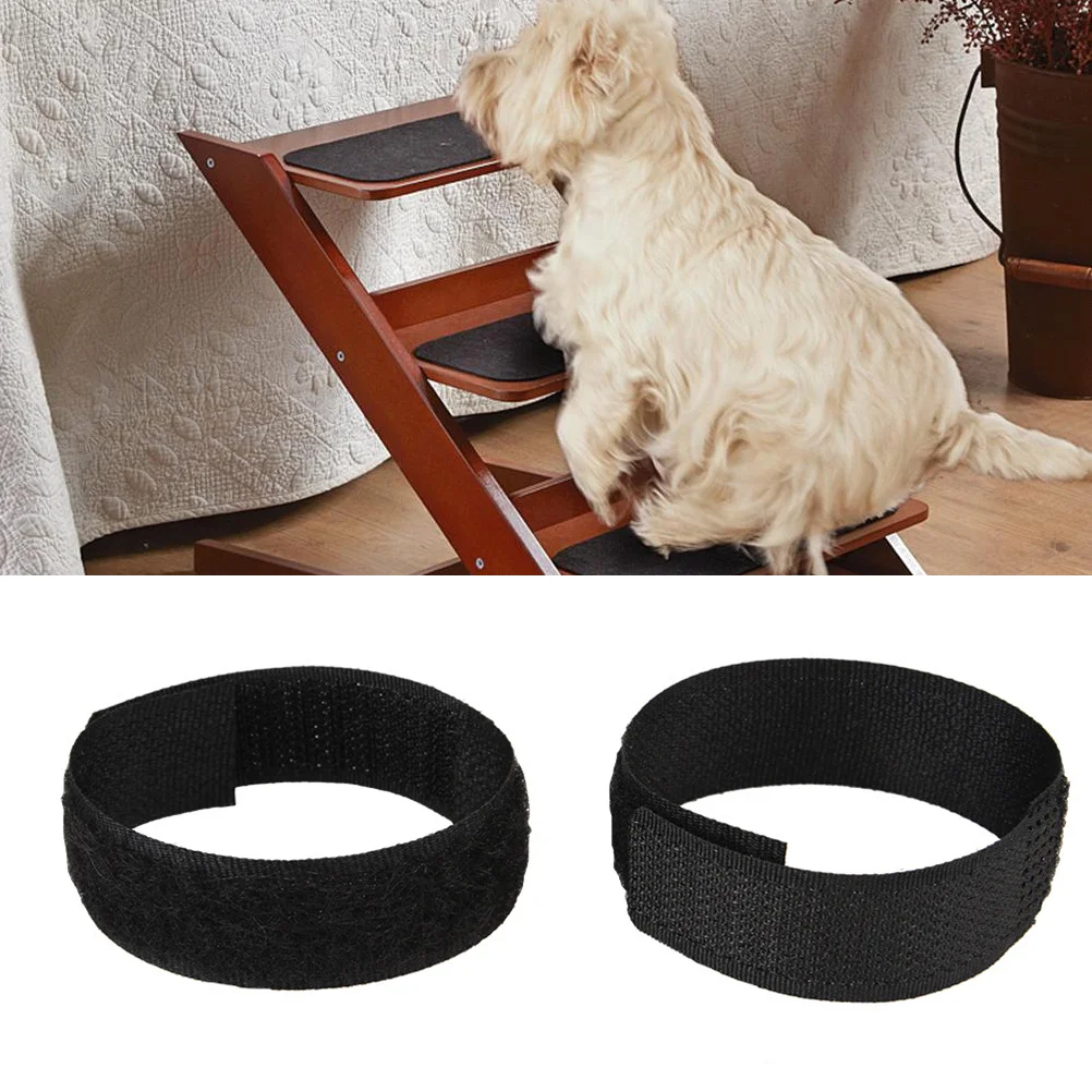 

4Pcs Pet Collar Nylon Adjustable Noise Control Chicken Collar Durable Rooster Anti Screaming Black Collars Supplies