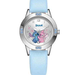 Weiblicher Punkt Quarz Mini-Tall mit Stahl- und Diamantgürtel, hochwertige Handgelenkuhr, Disney-Cartoons, Damen, Mädchen Uhren 6 Hauptverkaufs Uhrenstich - №4