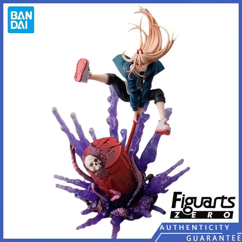 [In stock] Bandai Figuarts ZERO Chainsaw Man Power 23cm Movable Figures Cartoon Anime Figure Garage Kits Model Toys Gifts