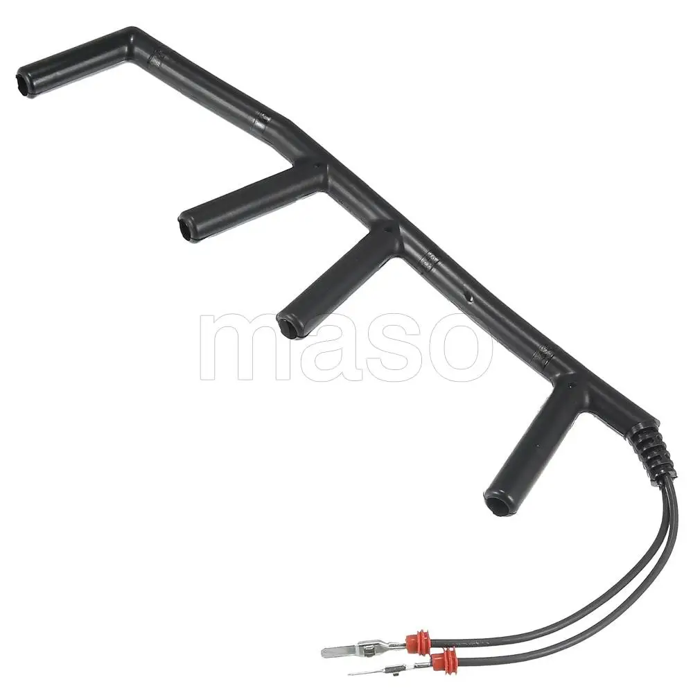 

For Volkswagen Beetle 1.9L L4 1998-2003 Glow Plug Wiring Harness Plastic and Rubber 028971766