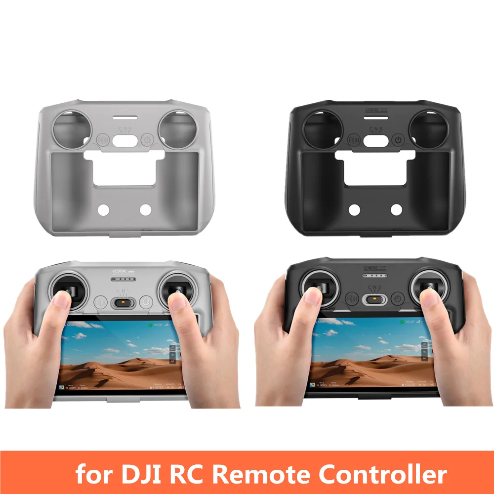 Silicone Case for DJI Mini 3Pro/Mavic 3Pro/Mini 3 Remote Control Scratch Proof Case Protective Cover Anti-collision Skin DJI RC