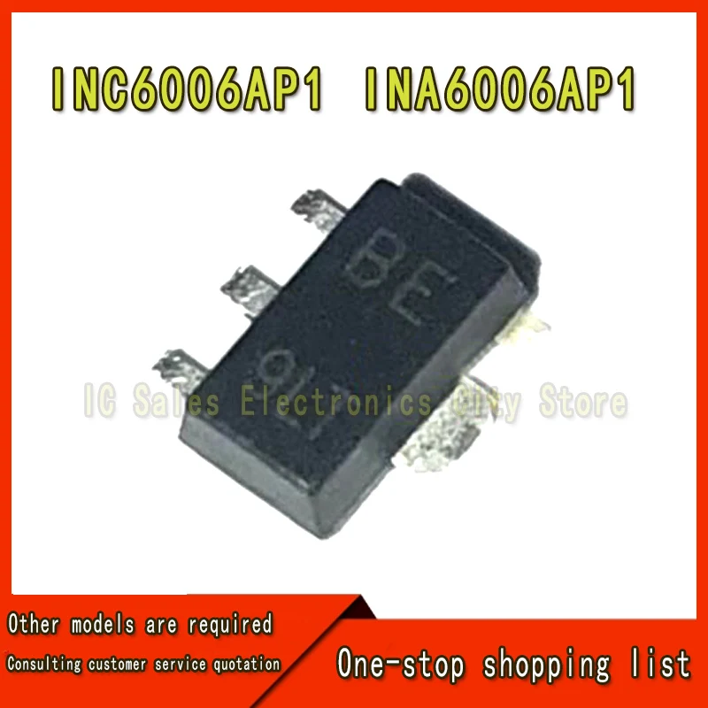 

(10piece)100% New INC6006AP1 INA6006AP1 INC6006API INA6006API BF BE SOT-89 Chipset