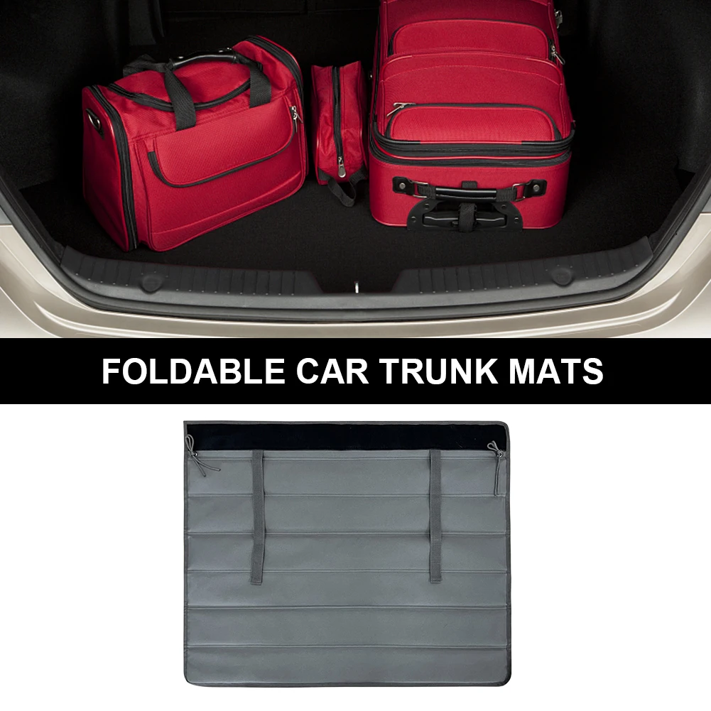 

Car Bumper Guard Foldable Trunk Mat Prevent Scratches Anti-dirty Pad Reusable Car Trunk Bumper Protection Pad for SUV Auto Sedan