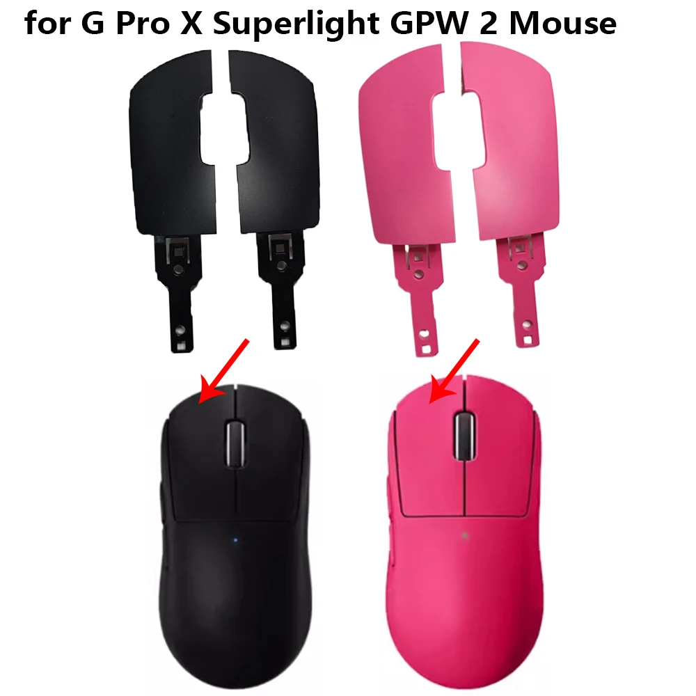 1 Pair Mouse Top Keys Top Buttons for Logitech G Pro X Superlight GPW 2 Mouse Shell Left and Right Button Panel Accessories