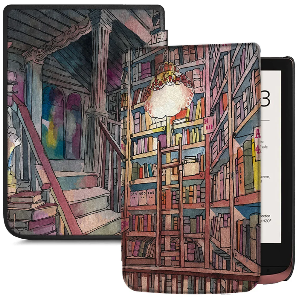 

AROITA Case for PocketBook 633 Color/PocketBook 632 Plus/PocketBook 632 Aqua e-Readers - Lightweight Ultra thin Protective Cover