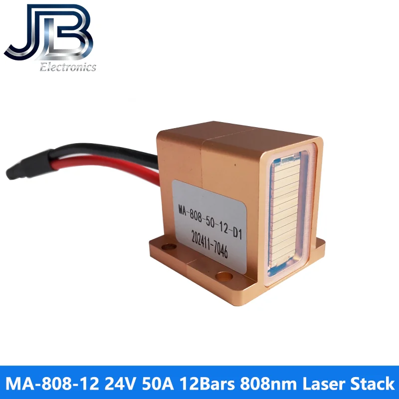 MA-808-12 600W 12Bars 24V 50A 808nm كومة الليزر لإزالة الشعر #1