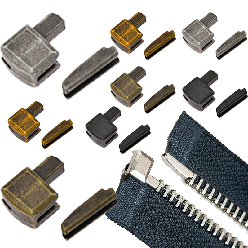 Universal 5PCSInstant Fix Zipper Repair Kit Replacement Zip Slider Teeth Rescue New Design Zippers For Sewing Clothes Bag