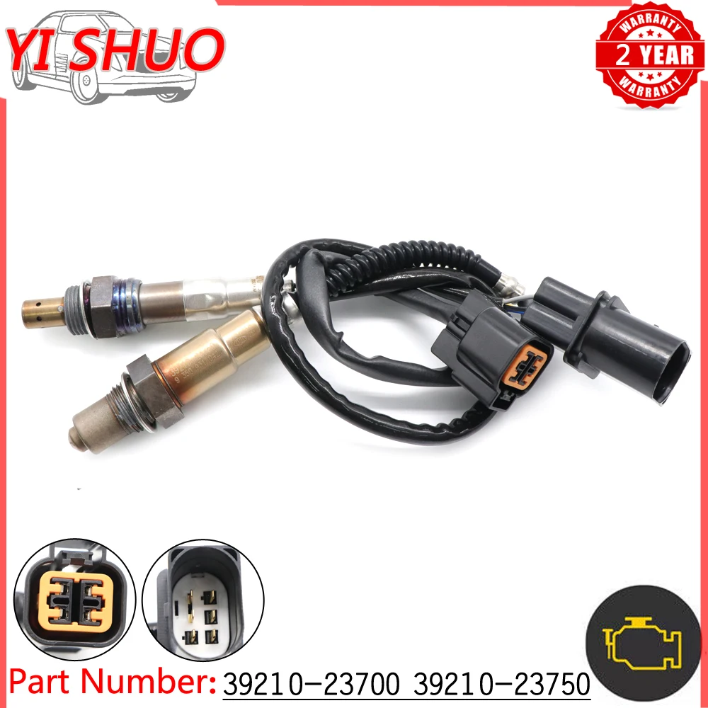 Car 39210-23700 39210-23750 Front Rear Air Fuel Ratio Lambda O2 Oxygen Sensor for Hyundai Elantra Kia Spectra 2.0L 03-09