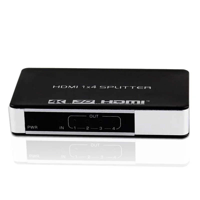 3D 4K HDMI Splitter Full HD 1080p HDMI 1X4 Splitter convertitore Display Video per PS3 PS4 PS5 PC 4 uscita per proiettore Monitor TV