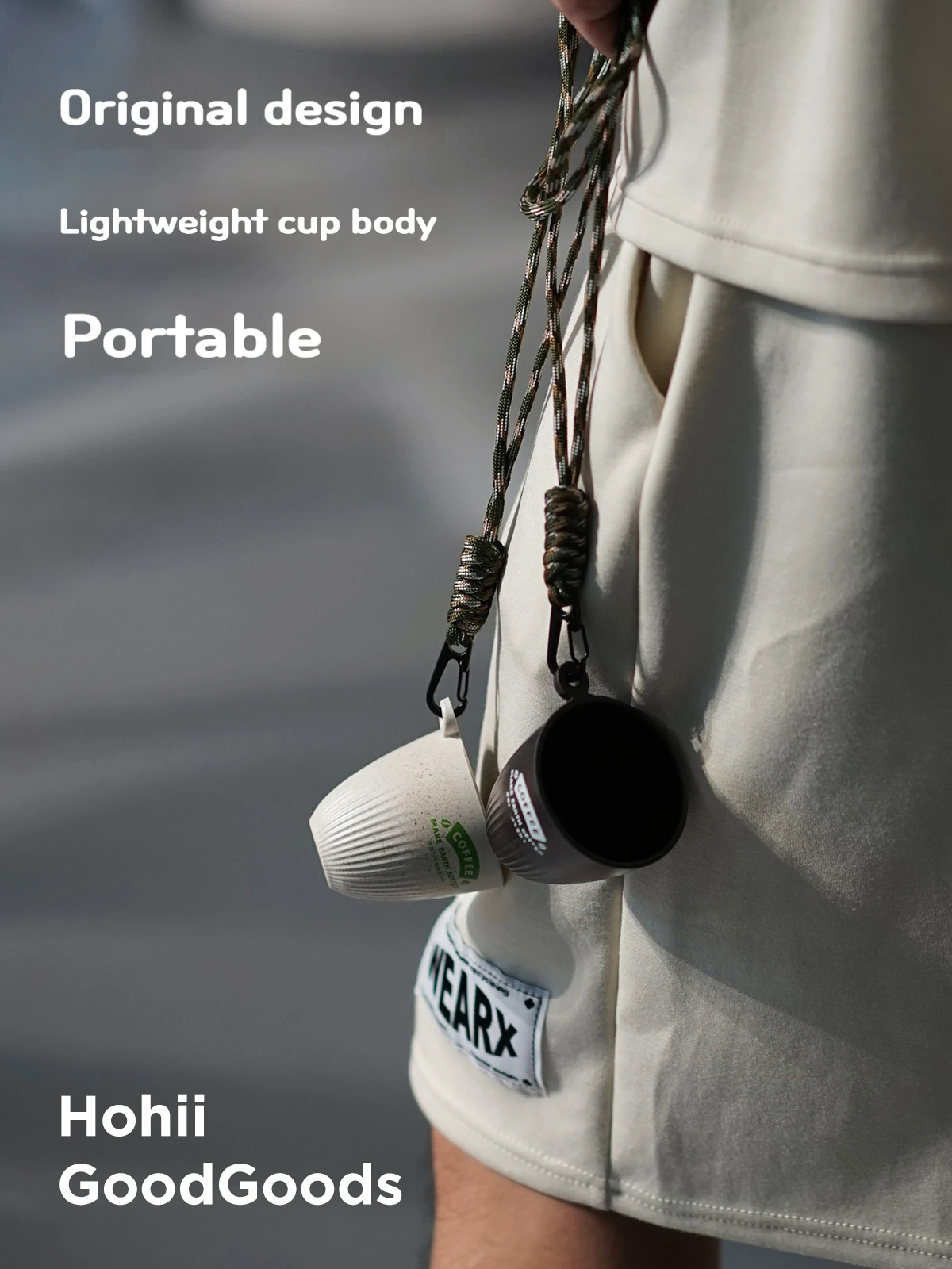 

Portable and environmentally friendly coffee cup, outdoor camping Cup, compact coffee cup , high aesthetic value