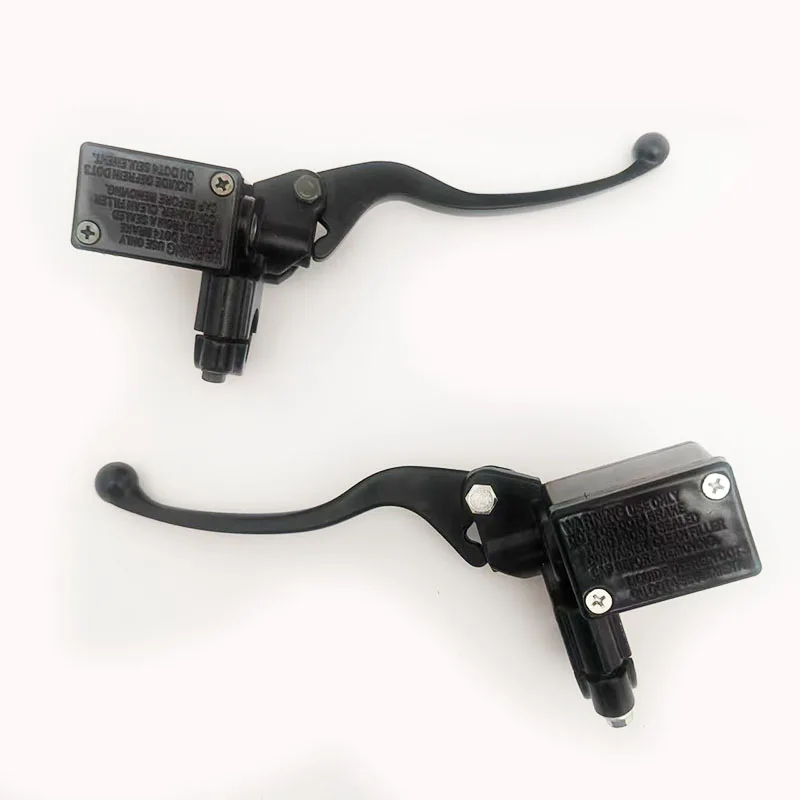 Braking systems for electric cars and motorcycles. The M10 oil cup handle pumps is used to apply braking.
