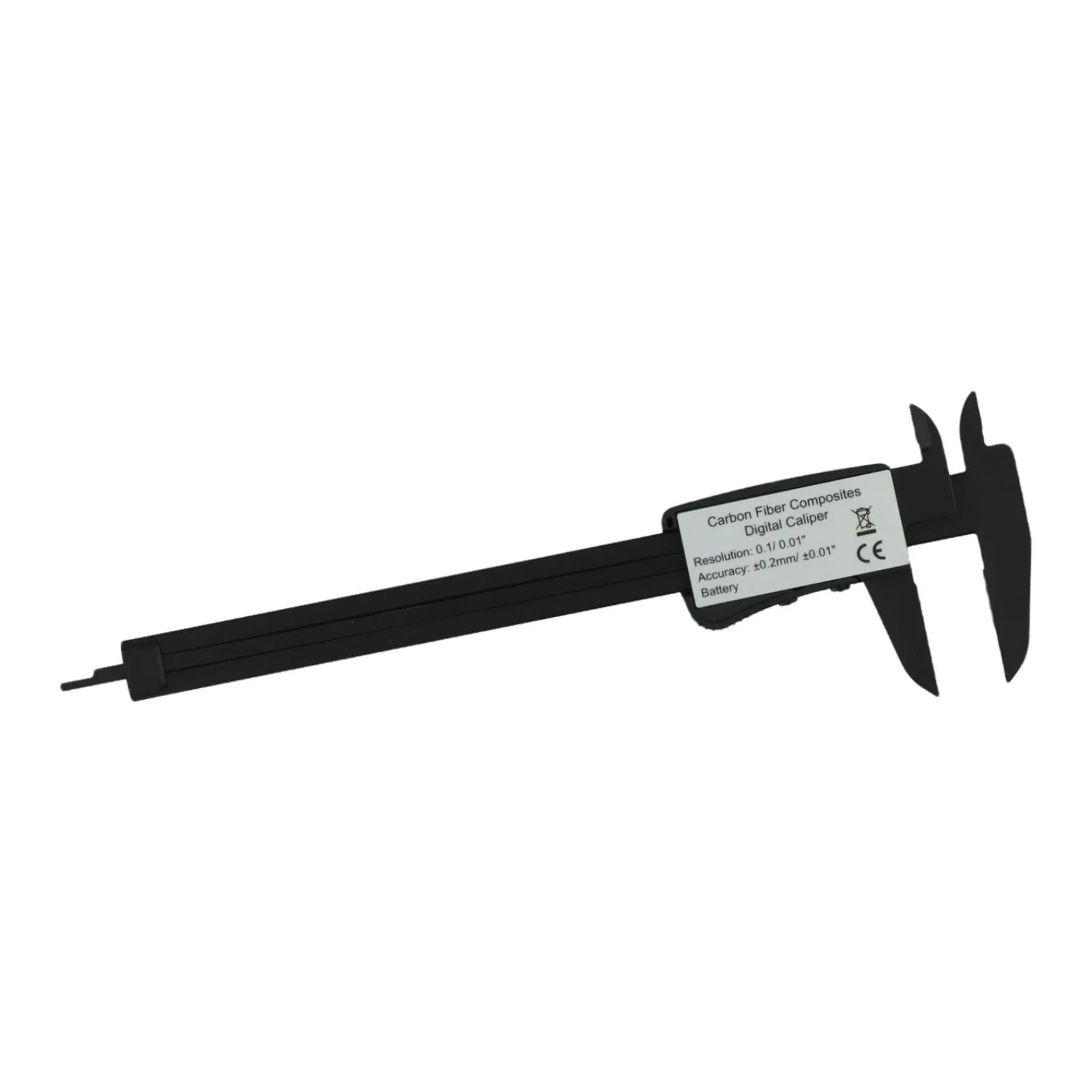 4-Way Measurement Tool Carbon Fiber Ruler DIY Projects 0-150mm 6in Easy To Use Calipers Versatile Measurement Tool