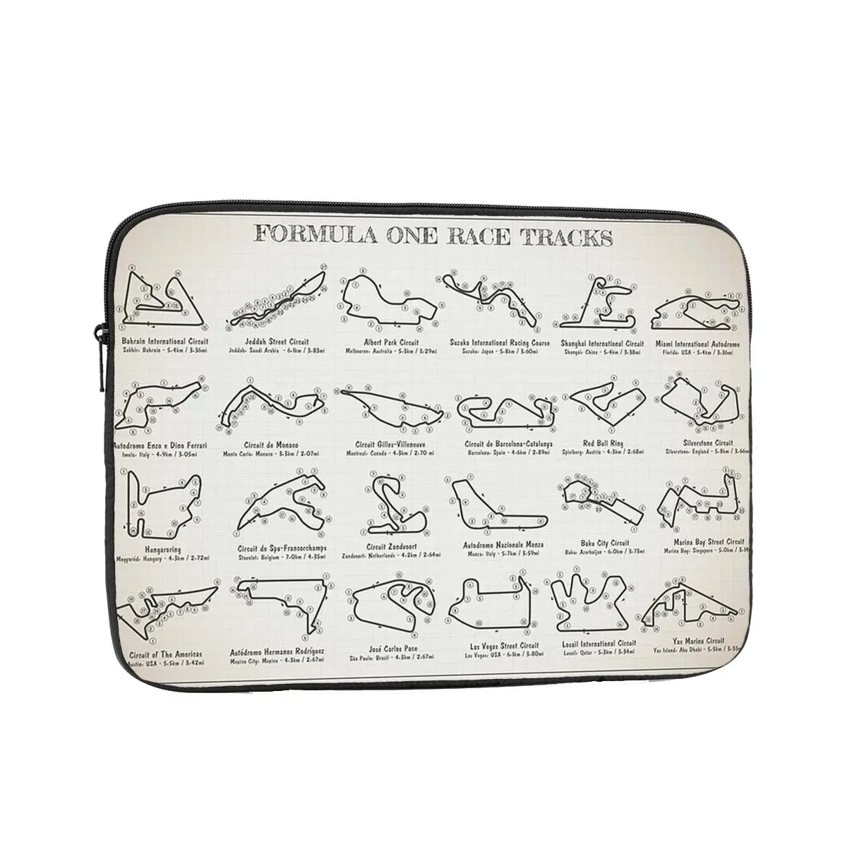 

F1 Race Tracks Чехол для ноутбука 10, 12, 13, 15, 17 дюймов, сумка для ноутбука, противоударный чехол для планшета, сумка