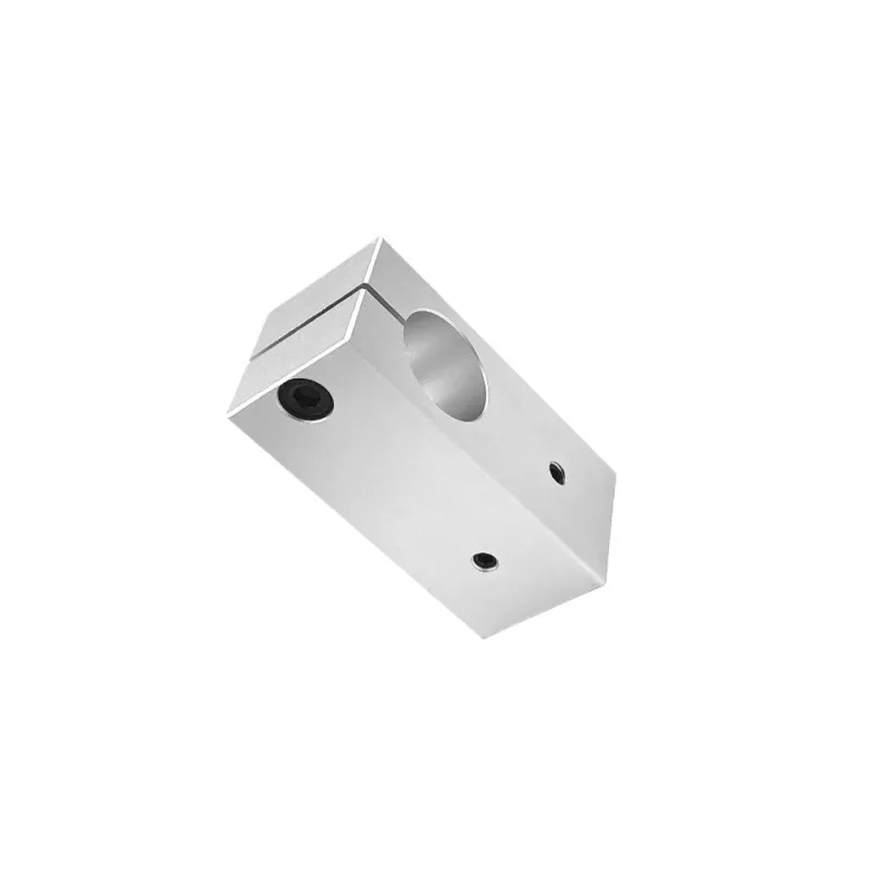 T-type Fixed Column Optical Shaft Cross Connector Clamp Block Inner Hole Diameter 8 10 12 15 16 20 25 30 mm