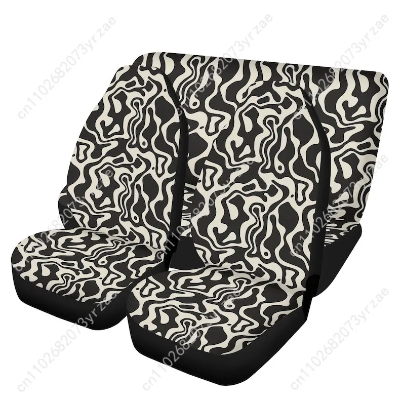 

Topography Car Seat Covers Universal Environmentally Friendly Interior Decorations Comfortable Breathable Car Seat Covers