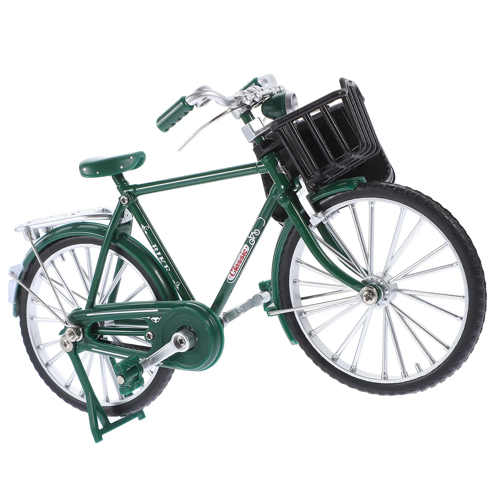

1Set Alloy Bicycle Vintage Desktop Retro Style Small Bike Sculpture Home Office Decor Miniature Bike Ornament Bicycle Model