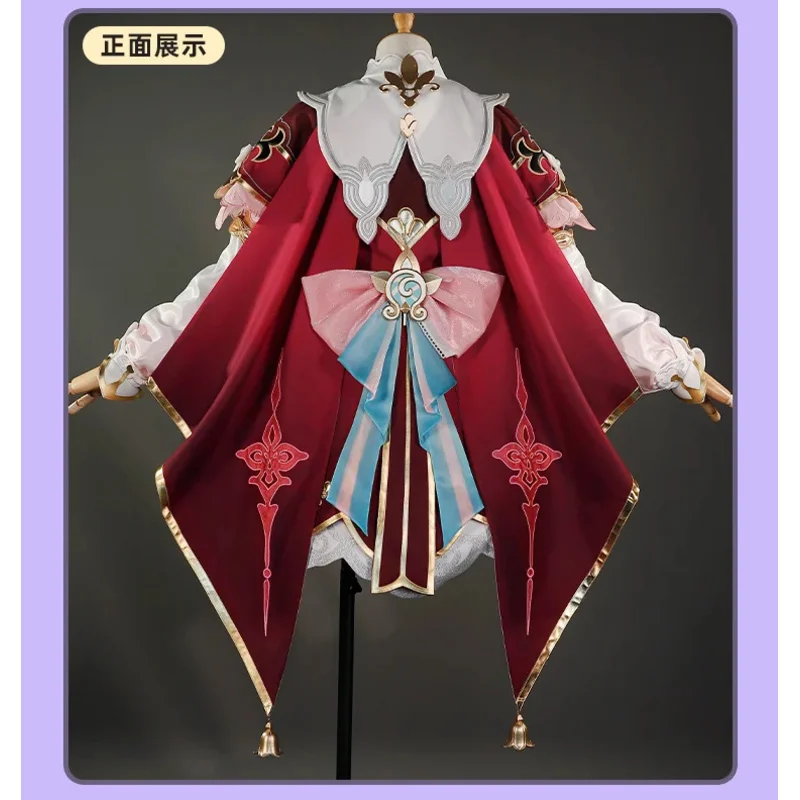 

Hot Game Honkai: Star Rail Cosplay Costume New High-Quality RPG Beautiful Lolita Dress with Hat X;2,F;5.N;