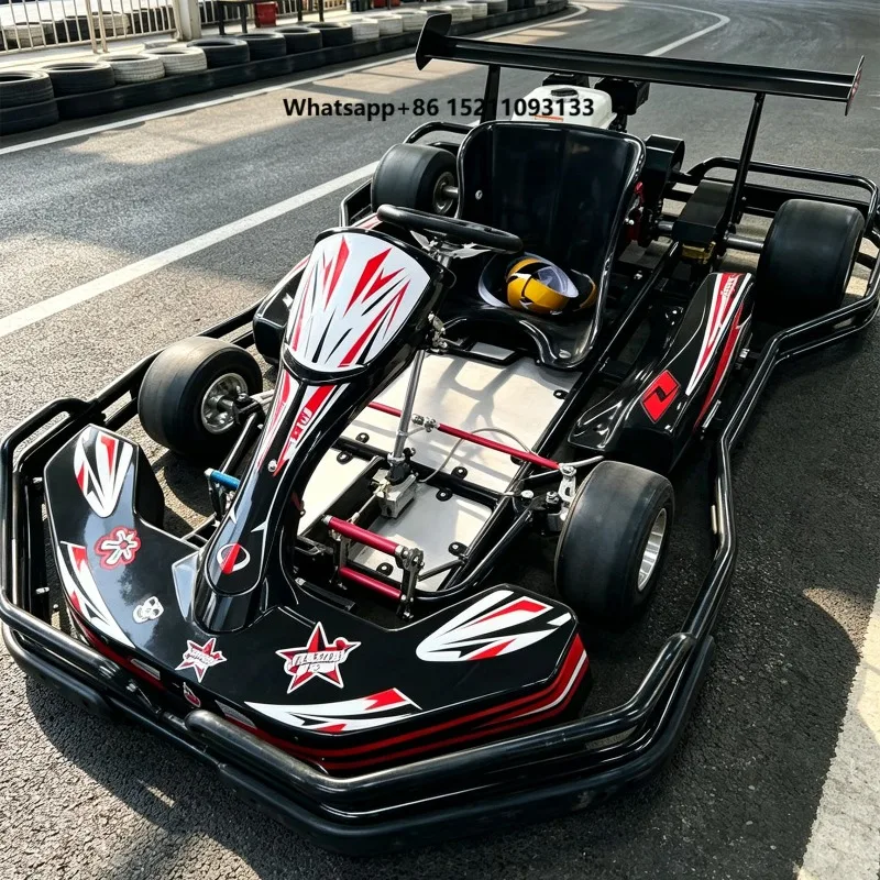 Factory-direct Professional  Pedal Controls and Pull or Electric Start Adult Gas-powered Racing Go-kart