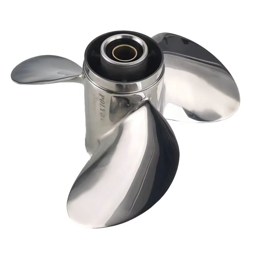 

17 19 21 Inches Stainless Steel Propeller for 2 Stroke/ 4 Stroke Outboard Marine Motors