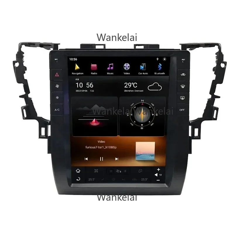 Style Android 11 Car Radio for Alphard 30 (2015-2019) Car Multimedia Player with Wireless CarPlay and 4G