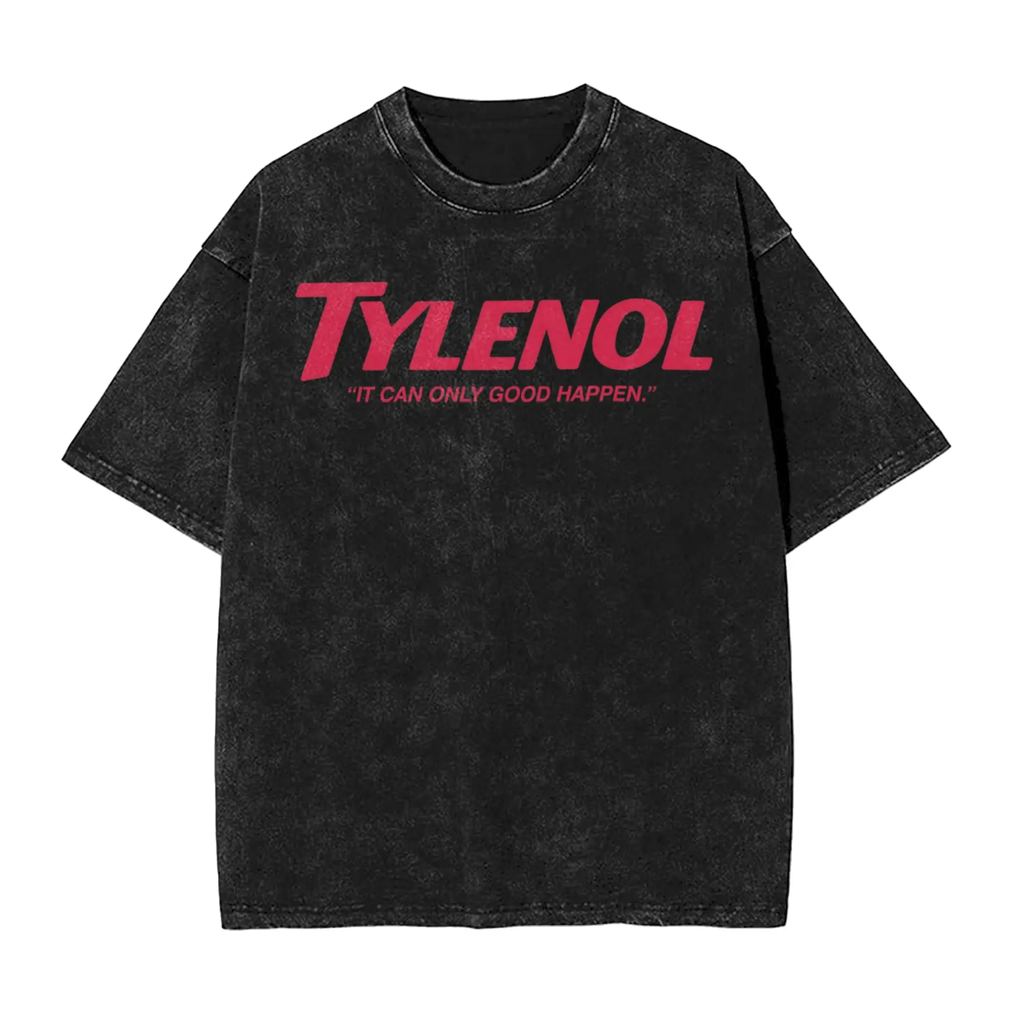 

Tylenols T Shirts Men's Pure Cotton Fashion T-Shirt Crewneck Tees Short Sleeve Tops Gift