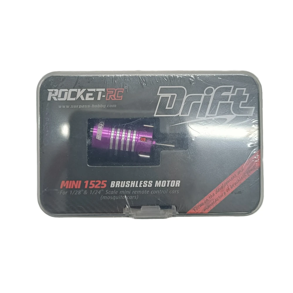 Rocket MINI 1525 SENSORED BRUSHLESS MOTOR For 1/24 1/28 CAR MINI 1525 Motor Purple