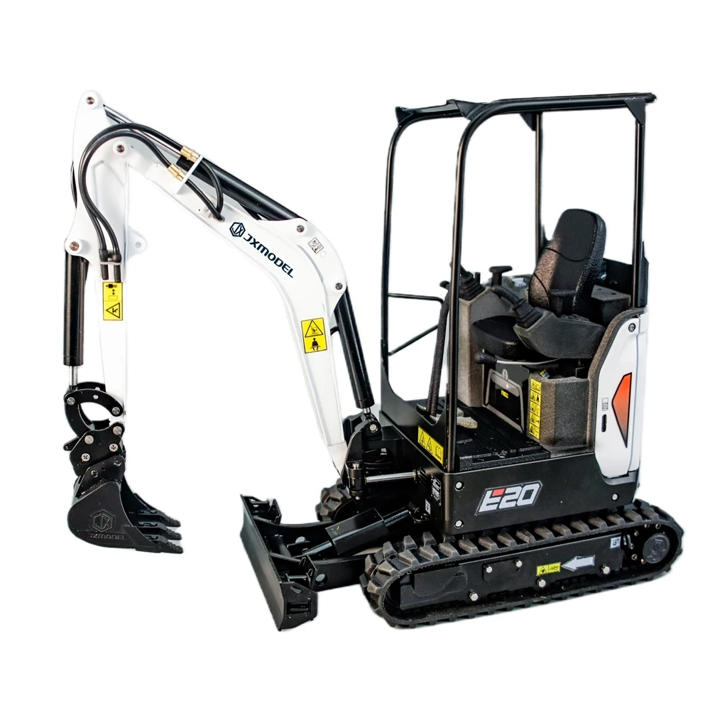 1/14 Mini Metal Excavator RTR JX-E20 JXmodel Electronic Hydraulic Remote Control Desktop Model