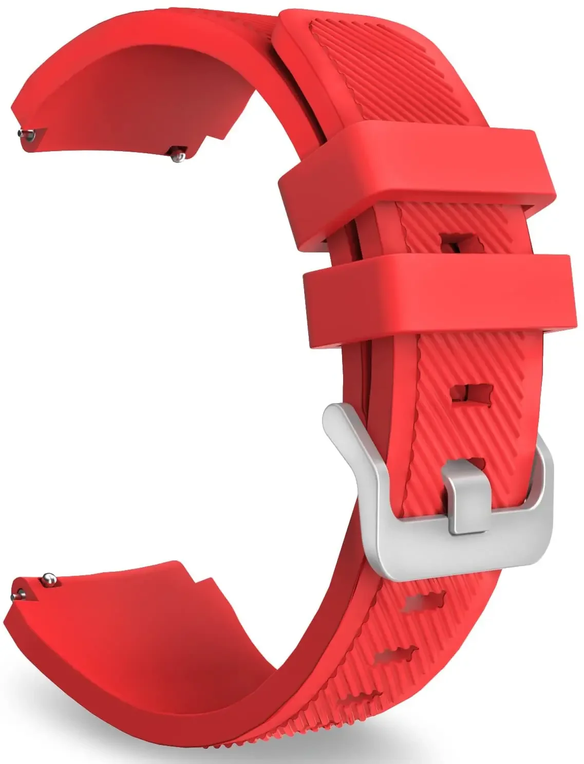 Correa de silicona de 22mm para Samsung Galaxy Watch 46mm/Gear S3 Huawei Watch 5/GT5 46mm pulsera de repuesto Amazfit GTR/Balance