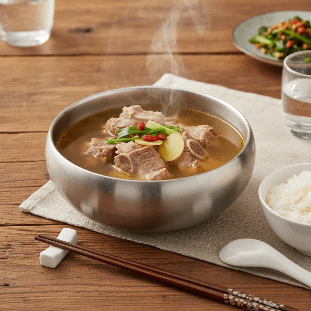 Double-Layer Korean Stainless Steel Rice Bowl Thickened Anti Scalding Soup Bowls Heat Insulated Drop-resistant Kimchi Bowl Home
