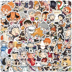 10/30/63PCS Funny Haikyuu!! Anime Cartoon Stickers Cute Decal DIY Car Travel Luggage Phone Laptop Waterproof Graffiti Sticker