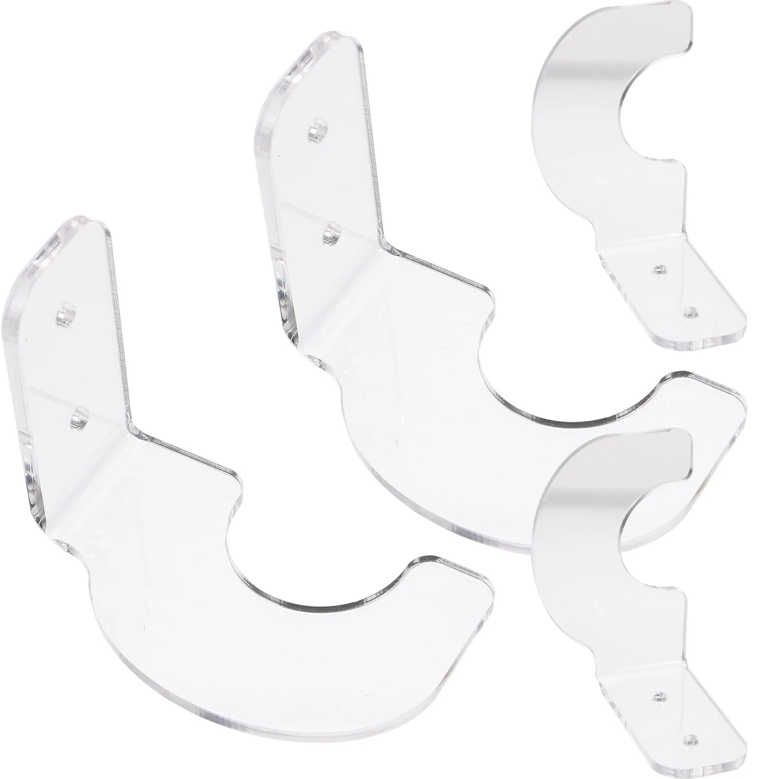 Baseball Bat Display Stand Storage Rack Holder Mount Hanger Transparent Holders