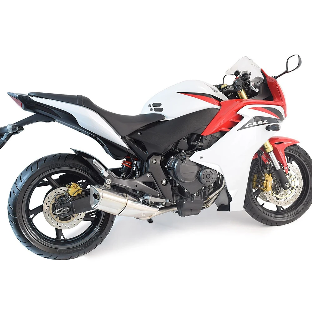 For Honda CB600F Hornet 2007-2013 CBR600F 2011-2013 Hornet 600 Motorcycle Exhaust Muffler Header Middle Link Pipe Slip-on