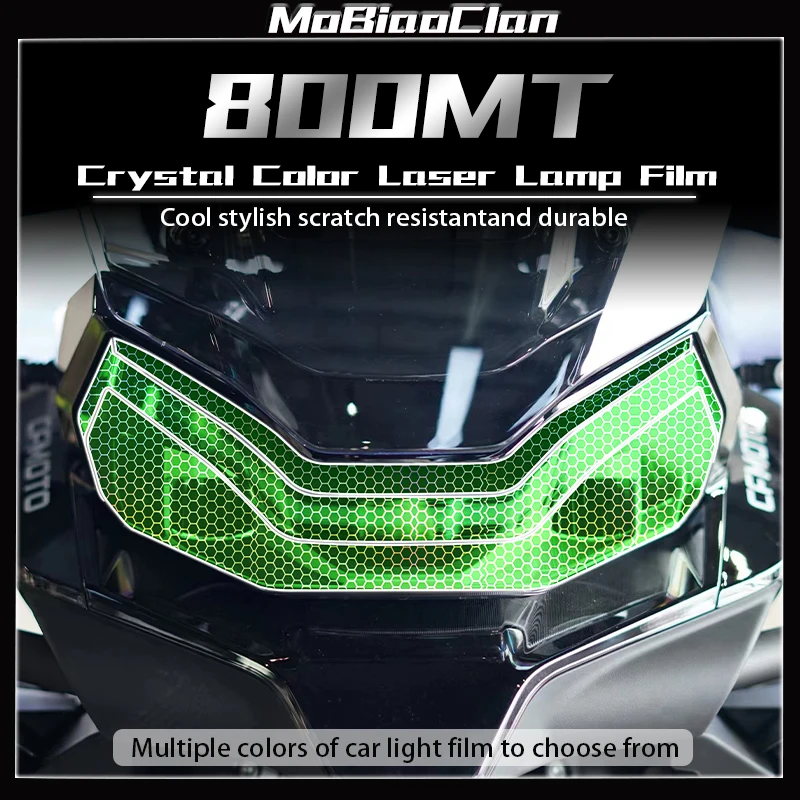 

For CFMOTO 800MT Motorcycle headlight and taillight film honeycomb laser protective film scratch resistant film accessories