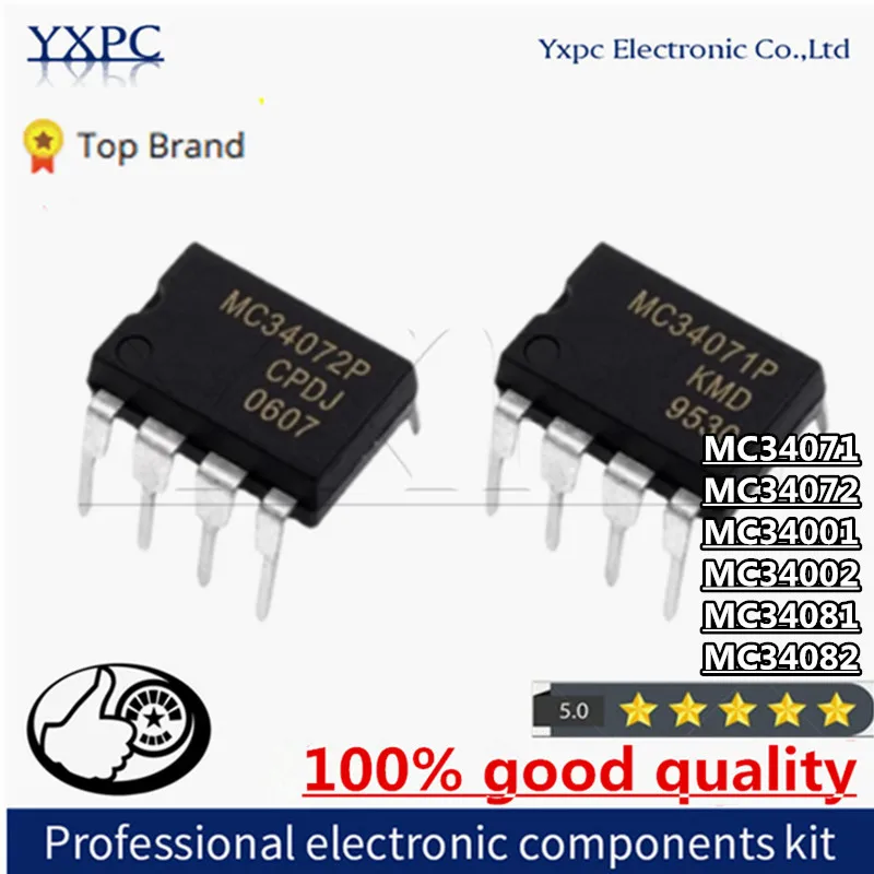 

5PCS MC34071P MC34071PG MC34071 DIP-8 MC34072PG MC34072 MC34072P MC34001P MC34002P MC34081PG MC34081P MC34082PG MC34082P