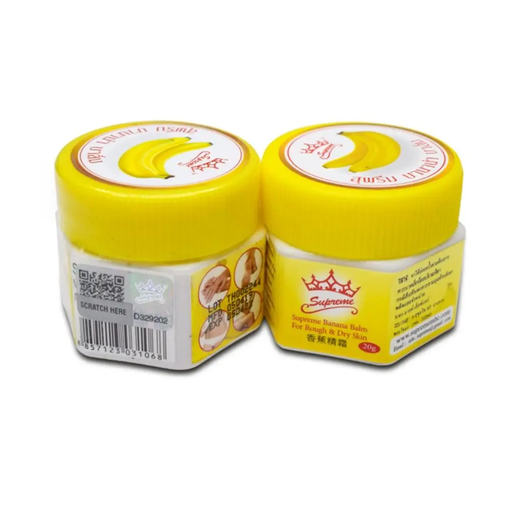 20G Banana Feet Cream Preventing Cracking Remobing Dead Skin And Callus Feet Hand Care Cream Smooth Moisturizing Cracked Feet