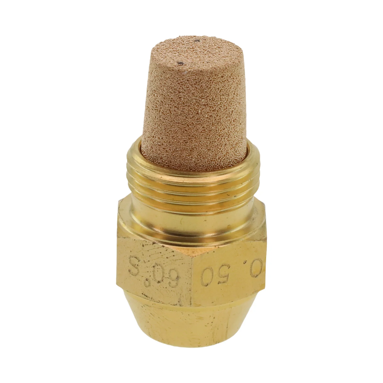 

Brass Oil Burner Nozzle with 60 Degree Spray Angle Designed for Diesel Injectors Stainless Steel Metering Parts