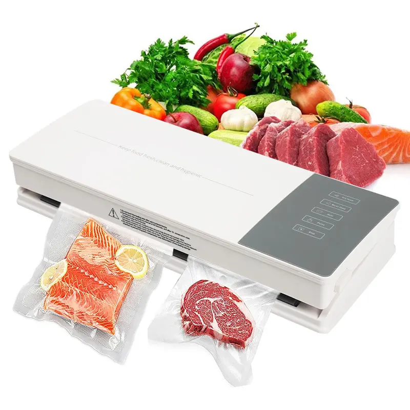 Manufacturer Custom Sellador Al Vacio 110W Food Electric Mason Jar Vacuum Sealer Machine Commercial Vacuum Food Sealers