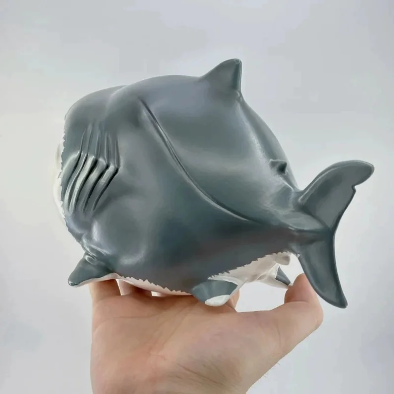 Cute Shark Bee Resin Ornament Cartoon Animal Statue Desktop Decor Home Living Room Decoration Birthday Gift