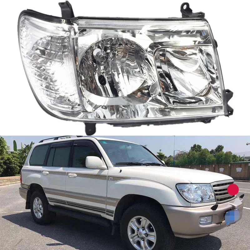 For Toyota Land Cruiser FJ100 4700 2005 2006 2007 Car Headlight Assembly turn lights night running lights car accsesories